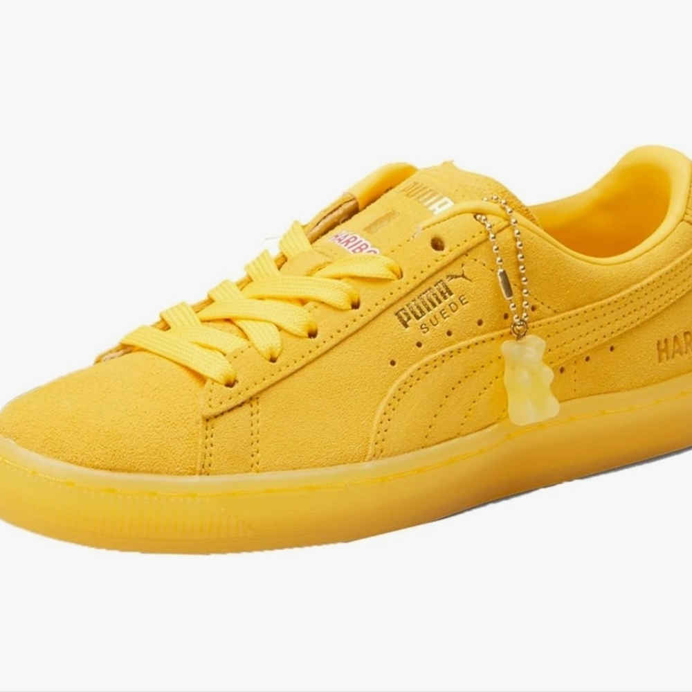 Puma Haribo Yellow suede shoes